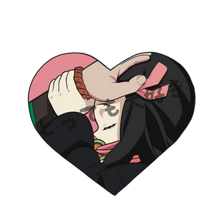 Nezuko x Tanjiro Kamado Heart *PREORDER*