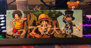 Kid Luffy, Ace and Sabo Slap